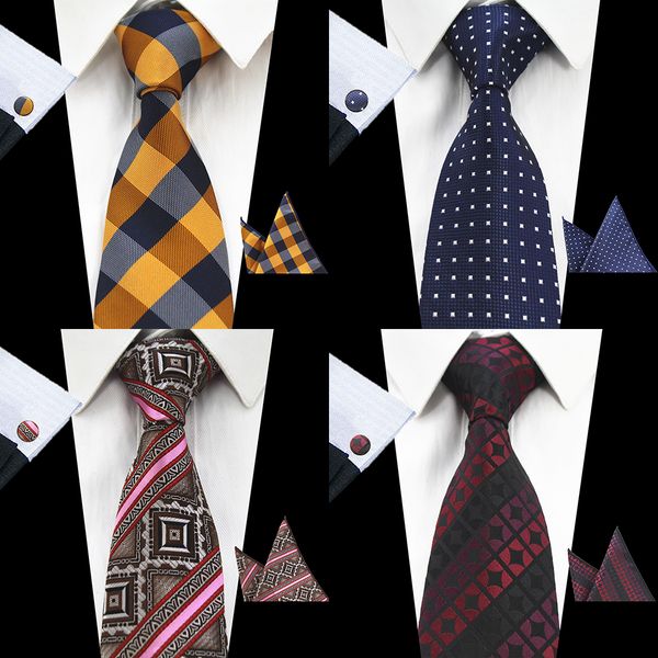 jemygins brand new plaid silk tie jacquard woven paisley necktie gravata handkerchief cufflinks set pocket square men tie, Blue;purple
jemygins brand new plaid silk tie jacquard woven paisley necktie gravata handkerchief cufflinks set pocket square men tie, Blue;purple