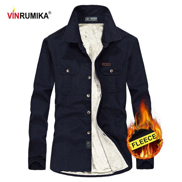 large size -6xl 2020 men's winter thick fleece warm 100% cotton army green casual long sleeve shirt man black blue shirts, White;black
large size -6xl 2020 men's winter thick fleece warm 100% cotton army green casual long sleeve shirt man black blue shirts, White;black