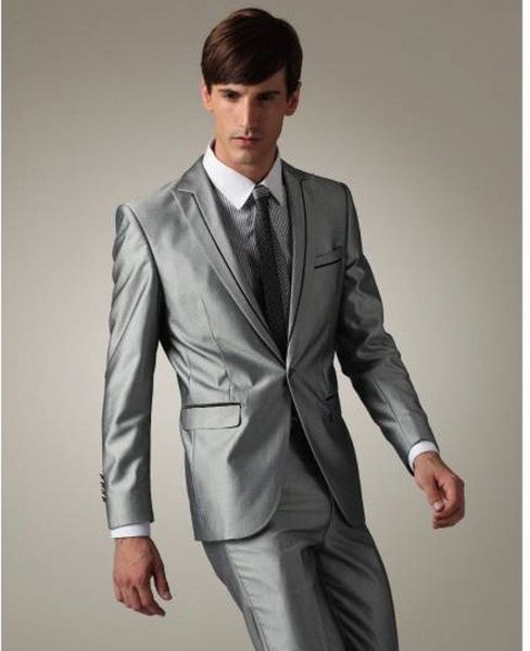 brand new shinny grey men wedding tuxdos peak lapel groom tuxedos excellent men jacket blazer 2 piece suit(jacket+pants+tie) 2632, Black;gray
brand new shinny grey men wedding tuxdos peak lapel groom tuxedos excellent men jacket blazer 2 piece suit(jacket+pants+tie) 2632, Black;gray
