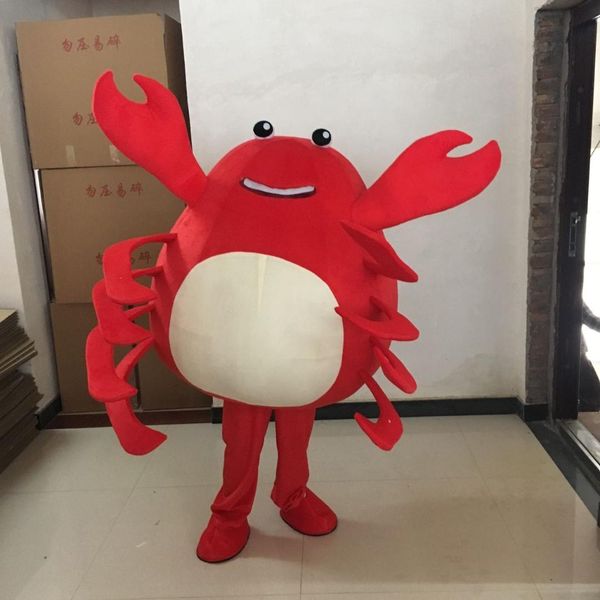 make eva material red crab mascot costumes cartoon apparel custom made size fancy dress carnival party, Red;yellow
make eva material red crab mascot costumes cartoon apparel custom made size fancy dress carnival party, Red;yellow