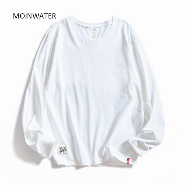 moinwater women o-neck long sleeve t shirts lady white cotton female soft casual tees women's black t-shirt mlt1901
moinwater women o-neck long sleeve t shirts lady white cotton female soft casual tees women's black t-shirt mlt1901