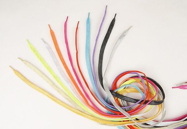 flat double layer reflective shoelaces wide runner weave tape glowing shoe laces women men shoe string cordones, White;pink
flat double layer reflective shoelaces wide runner weave tape glowing shoe laces women men shoe string cordones, White;pink