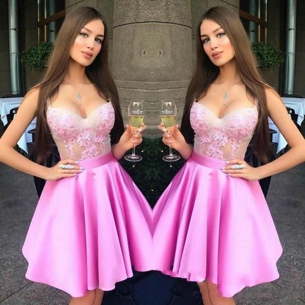 горячий розовый милая шеи мини короткие homecoming платья кружева молния назад сладкий 16 выпускные платья платья партии халат де ретур, Blue;pink
горячий розовый милая шеи мини короткие homecoming платья кружева молния назад сладкий 16 выпускные платья платья партии халат де ретур, Blue;pink