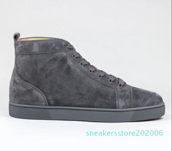 italy design red bottom veau velours sneaker high lace-up mens sneaker red rubber sole grey suede men flat orlato rantus s06, Black
italy design red bottom veau velours sneaker high lace-up mens sneaker red rubber sole grey suede men flat orlato rantus s06, Black
