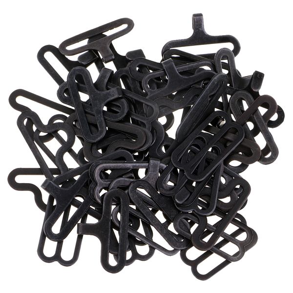 20 sets bow tie hardware clip metal hook sewing fasteners for necktie strap, Black
20 sets bow tie hardware clip metal hook sewing fasteners for necktie strap, Black