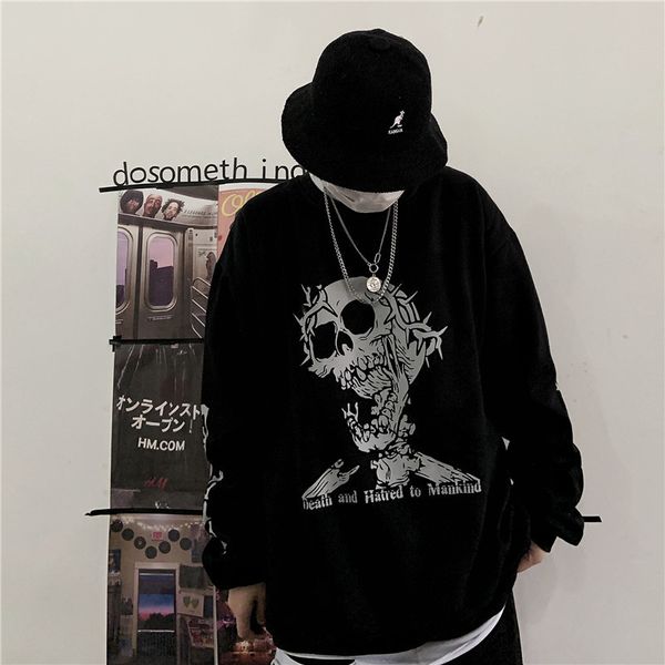 qlychee thorns skull letter print women sweatshirt casual loose crew neck female pullovers spring autumn lady sweatshirts, Black
qlychee thorns skull letter print women sweatshirt casual loose crew neck female pullovers spring autumn lady sweatshirts, Black