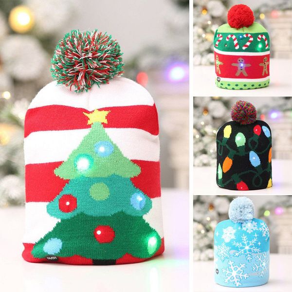 year christmas decoratie hat kids led light christmas hat santa claus reindeer snowman xmas gifts cap gorro navidad
year christmas decoratie hat kids led light christmas hat santa claus reindeer snowman xmas gifts cap gorro navidad