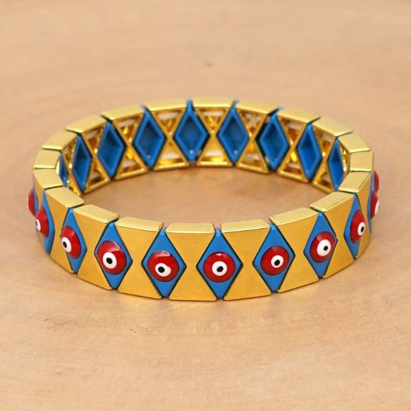 charm bracelets shinus women enamel jewellery men evil eye bracelet femme strecth bangle pulseras para hombre gold tile armband, Golden;silver
charm bracelets shinus women enamel jewellery men evil eye bracelet femme strecth bangle pulseras para hombre gold tile armband, Golden;silver