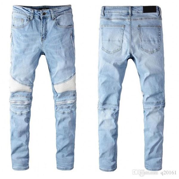 новые высококачественные мужские джинсы проблемные мотоциклетные байкерские джинсы rock skinny slim ripped hole snake вышивка бренд джинсовы, Blue
новые высококачественные мужские джинсы проблемные мотоциклетные байкерские джинсы rock skinny slim ripped hole snake вышивка бренд джинсовы, Blue