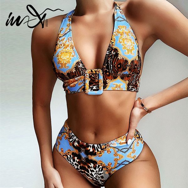 in-x paisley print swimsuit female high waist bikini set 2020 retro triangle swimwear women summer bathers halter golden bikini, White;black
in-x paisley print swimsuit female high waist bikini set 2020 retro triangle swimwear women summer bathers halter golden bikini, White;black