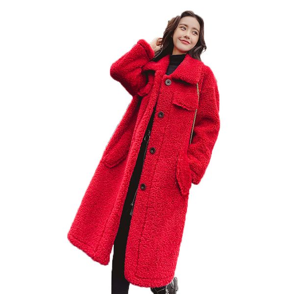 100% wool coat female jacket autumn winter elegant korean women's fur coat suede lining sheep shearling fur long coats zt1654, Black
100% wool coat female jacket autumn winter elegant korean women's fur coat suede lining sheep shearling fur long coats zt1654, Black