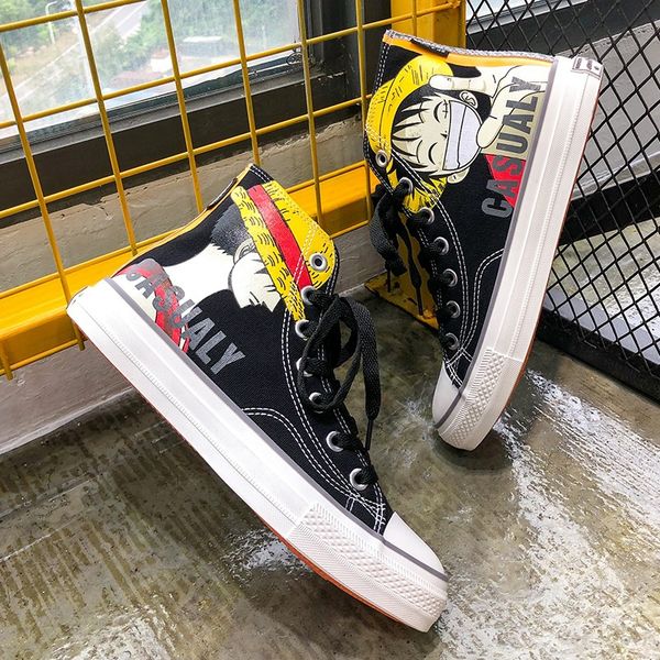 winter 2020 new style naruto joint canvas shoes men's stylish versatile hight-korean-style graffiti-style skate shoes, Black
winter 2020 new style naruto joint canvas shoes men's stylish versatile hight-korean-style graffiti-style skate shoes, Black