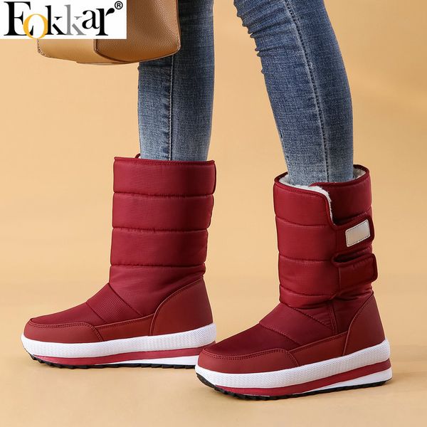 eokkar 2020 women sonw boots winter boots wedges mid heel all match mid calf elegant keep warm ladies big size 34-41, Black
eokkar 2020 women sonw boots winter boots wedges mid heel all match mid calf elegant keep warm ladies big size 34-41, Black