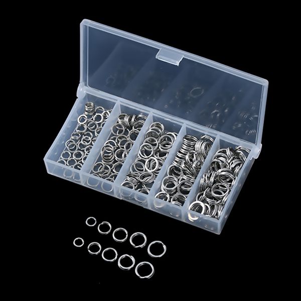 200pcs new heavy duty stainless steel fishing split rings lure solid ring loop for blank crank bait connectors tackle hand tool
200pcs new heavy duty stainless steel fishing split rings lure solid ring loop for blank crank bait connectors tackle hand tool