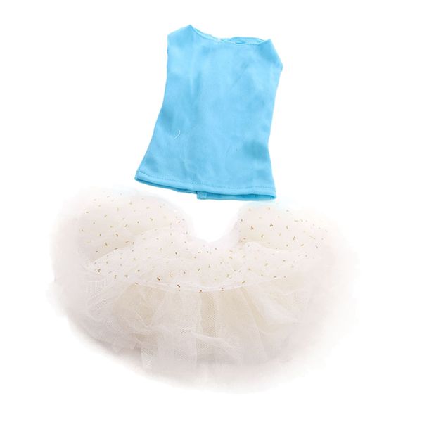 2 pieces handmade sleeveless shirt & gauzy skirt set for 18 inch girl dolls clothing replacement supply
2 pieces handmade sleeveless shirt & gauzy skirt set for 18 inch girl dolls clothing replacement supply