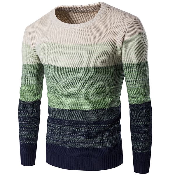 mens slim sweaters gradient crew neck knitted winter spring casual fashion fit striped sweaters contrast color, White;black
mens slim sweaters gradient crew neck knitted winter spring casual fashion fit striped sweaters contrast color, White;black