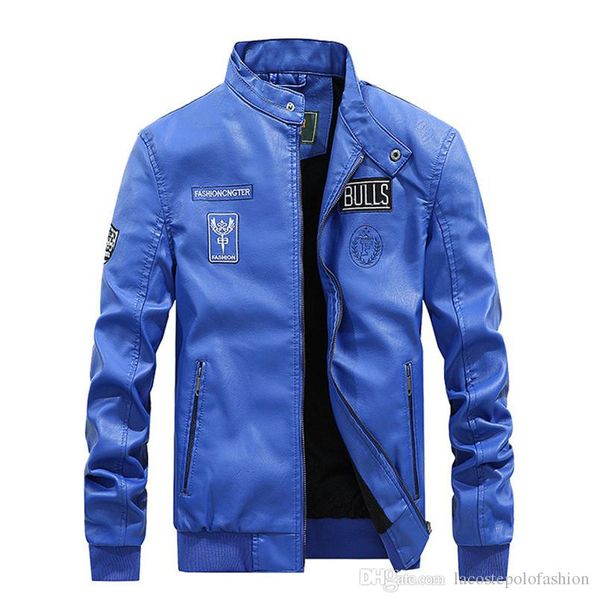 embroidery applique decoration mens pu leather fashion thick winter mens warm coats zipper fly homme clothes, Black
embroidery applique decoration mens pu leather fashion thick winter mens warm coats zipper fly homme clothes, Black