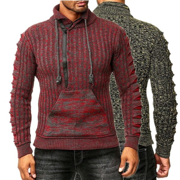 zogaa men's knit sweater with scarf collar slim knit hip hop streetwear long sleeve sweaters for man man's sweaters, White;black
zogaa men's knit sweater with scarf collar slim knit hip hop streetwear long sleeve sweaters for man man's sweaters, White;black