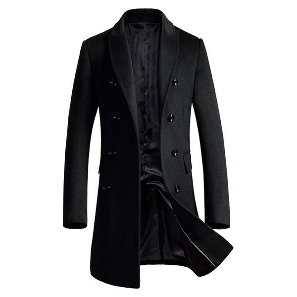 brand 2020 autumn winter new men slim long woolen coat business casual fashion mens overcoat jacket 1721, Tan;black
brand 2020 autumn winter new men slim long woolen coat business casual fashion mens overcoat jacket 1721, Tan;black
