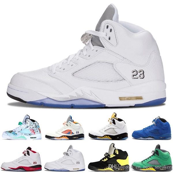 2018 New 5 5s Wings International Flight Mens Basketball Shoes Red Blue Suede Hornets Prem HC men sports sneakers designer trainers 7-13
2018 New 5 5s Wings International Flight Mens Basketball Shoes Red Blue Suede Hornets Prem HC men sports sneakers designer trainers 7-13