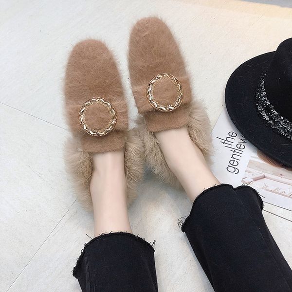 metal chain loafers woman women's casual shoes modis square toe all-match shallow mouth flats autumn slip-on buckle 2019 round, Black
metal chain loafers woman women's casual shoes modis square toe all-match shallow mouth flats autumn slip-on buckle 2019 round, Black