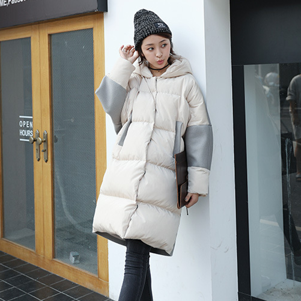 oversized coats manteau femme 2019 winter jacket women stitching bread coat hood cotton long jacket female parkas overcoat aq891, Black
oversized coats manteau femme 2019 winter jacket women stitching bread coat hood cotton long jacket female parkas overcoat aq891, Black