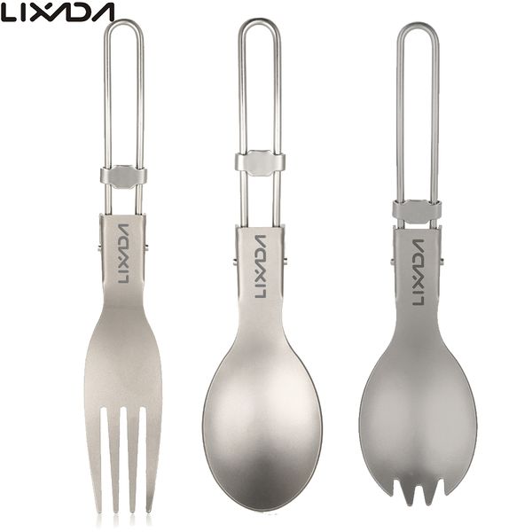 lixada titanium folding spoon spork outdoor tableware outdoor camping cookware lightweight folded flatware for camping picnic
lixada titanium folding spoon spork outdoor tableware outdoor camping cookware lightweight folded flatware for camping picnic