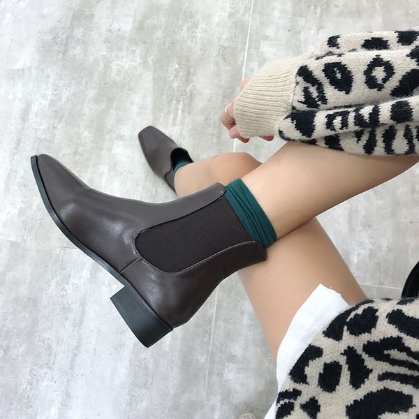 monmoira vintage square toe boots women short plush warm winter boots women solid flat ankle swe0660, Black
monmoira vintage square toe boots women short plush warm winter boots women solid flat ankle swe0660, Black