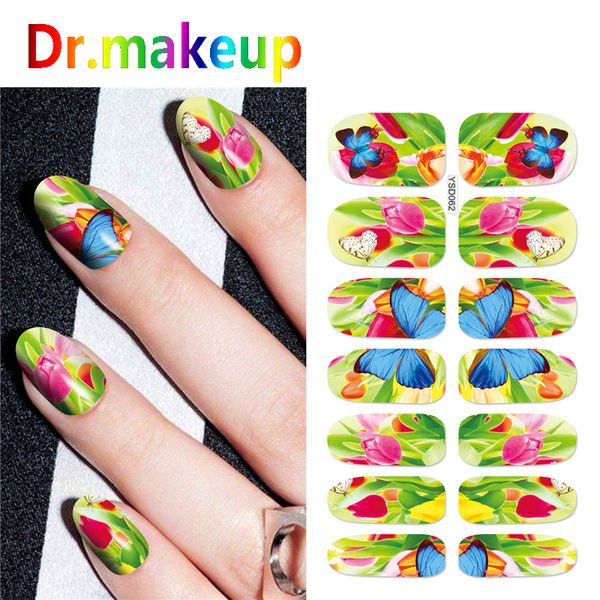 dr.makeup 3d 1pc full sheet butterfly water transfer stickers diy flower leaves nail polish sliders manicure nail art decals, Black
dr.makeup 3d 1pc full sheet butterfly water transfer stickers diy flower leaves nail polish sliders manicure nail art decals, Black
