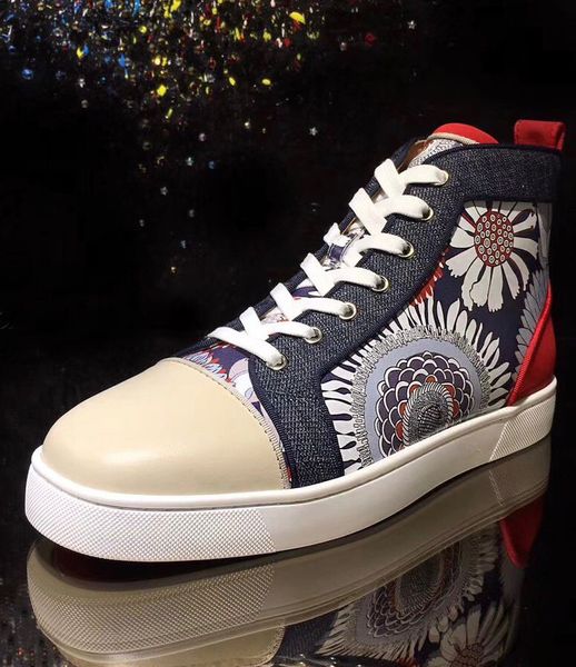 2019 high-man sneakers brands red bottom shoes with style studs,leather,strass men famous designer casual party dress eu47, Black
2019 high-man sneakers brands red bottom shoes with style studs,leather,strass men famous designer casual party dress eu47, Black
