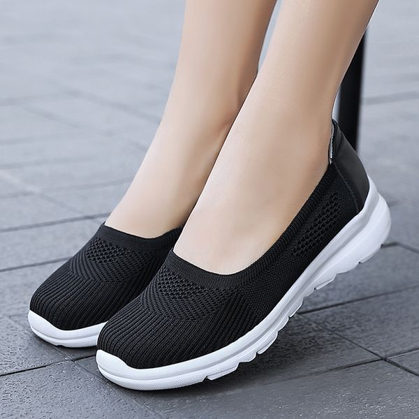 women sneakers mesh shoes woman breathable casual shoes mesh female loafers summer flats comfortable sneaker zapatos de mujer, Black
women sneakers mesh shoes woman breathable casual shoes mesh female loafers summer flats comfortable sneaker zapatos de mujer, Black