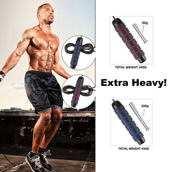 weight-bearing skipping steel wire jump rope crossfit exercise speed jump ropes gym fitness skipping
weight-bearing skipping steel wire jump rope crossfit exercise speed jump ropes gym fitness skipping