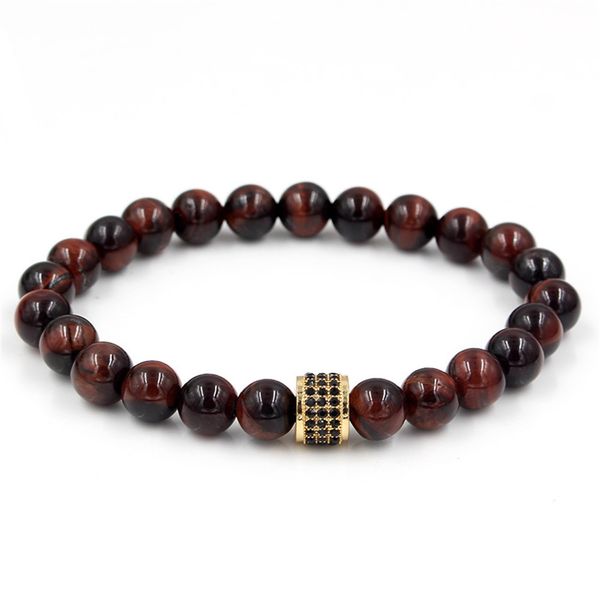 joker natural red tigereye hand string inlay black rhinestone wheel pearl elastic force bracelet, Golden;silver
joker natural red tigereye hand string inlay black rhinestone wheel pearl elastic force bracelet, Golden;silver