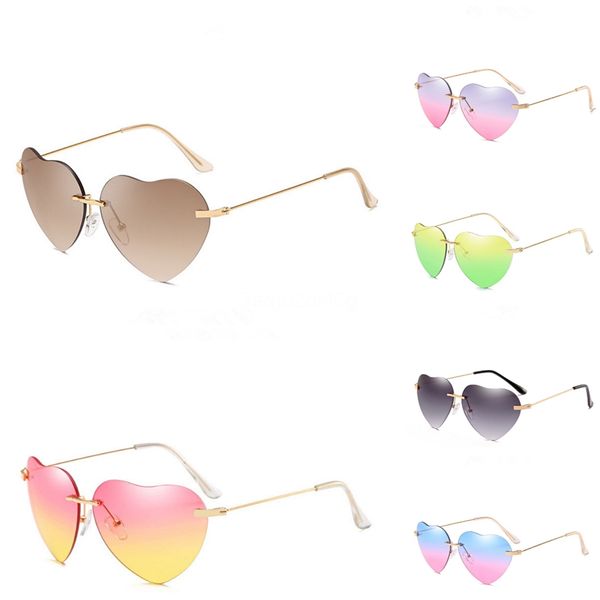 new men sports heart-shaped sunglasee for women fashion vassl sunglass gold metal frame red colorful 54mm lens come brown box #11, White;black
new men sports heart-shaped sunglasee for women fashion vassl sunglass gold metal frame red colorful 54mm lens come brown box #11, White;black