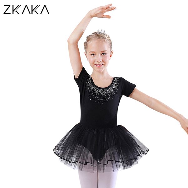 zkaka ballet dress kids short sleeve gymnastics dance leotard costume dancewear skirt, Black;red
zkaka ballet dress kids short sleeve gymnastics dance leotard costume dancewear skirt, Black;red