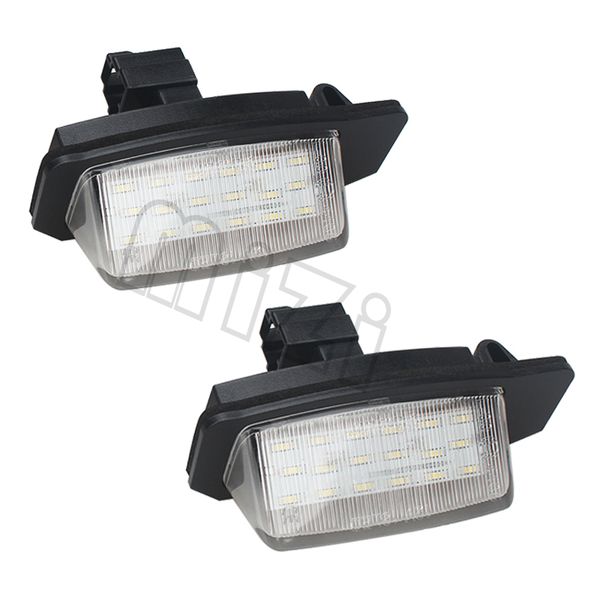 

mzorange 18 led license plate light number plate lamp for mitsubishi outlander 2006-2012 lancer sportback 2008