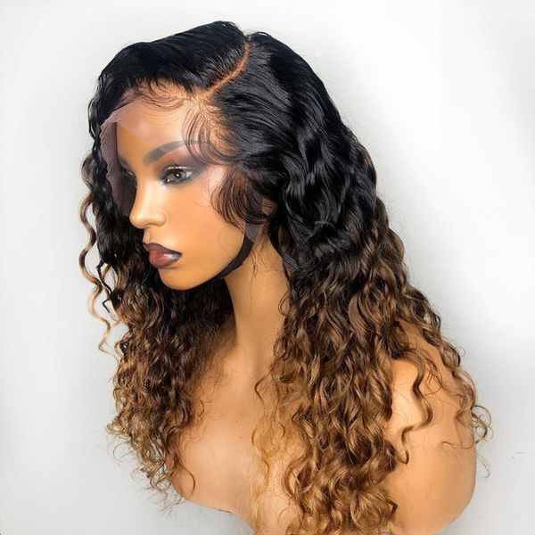 t1b/27 colored ombre natural curly human hair wig 150% remy brazilian hair 13x4 lace front human wigs for women black jko, Black;brown
t1b/27 colored ombre natural curly human hair wig 150% remy brazilian hair 13x4 lace front human wigs for women black jko, Black;brown