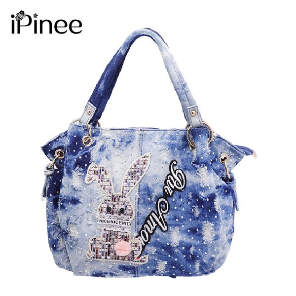ipinee handbag women washed denim bag female hobos shoulder bags messenger leather tote bag crossbody
ipinee handbag women washed denim bag female hobos shoulder bags messenger leather tote bag crossbody