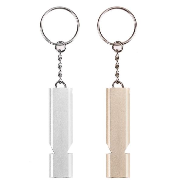 1 pcs aluminum emergency survival whistle keychain for hiking camping outdoor sports tools double channel whistle z95
1 pcs aluminum emergency survival whistle keychain for hiking camping outdoor sports tools double channel whistle z95