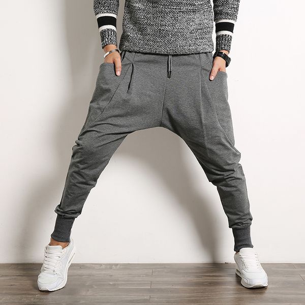 fashion brand designer hip hop harem pants men cotton streetwear casual trousers solid jogger pants side pocket men sweatpants, Black
fashion brand designer hip hop harem pants men cotton streetwear casual trousers solid jogger pants side pocket men sweatpants, Black