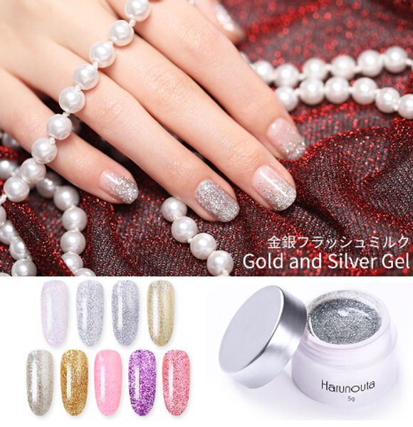 5g gold silver nail gel polish shimmer glitter soak off uv gel platium holographic nail varnish manicure design, Red;pink
5g gold silver nail gel polish shimmer glitter soak off uv gel platium holographic nail varnish manicure design, Red;pink