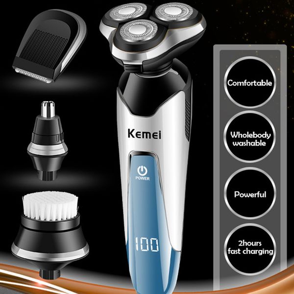 kemei shaver multi-function 4 in 1electric men's nose trimmer hair clipper hair trimmer shaving machine facial care tools 4
kemei shaver multi-function 4 in 1electric men's nose trimmer hair clipper hair trimmer shaving machine facial care tools 4