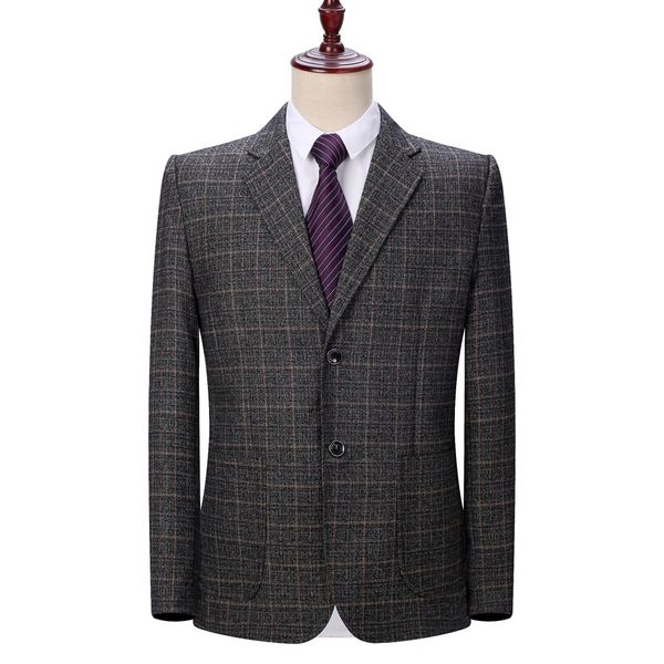 waeolsa men plaid blazers gray jacket suit man spring autumn outfits plus size blazer male jacket suit 2 buttons garment blazer, White;black
waeolsa men plaid blazers gray jacket suit man spring autumn outfits plus size blazer male jacket suit 2 buttons garment blazer, White;black