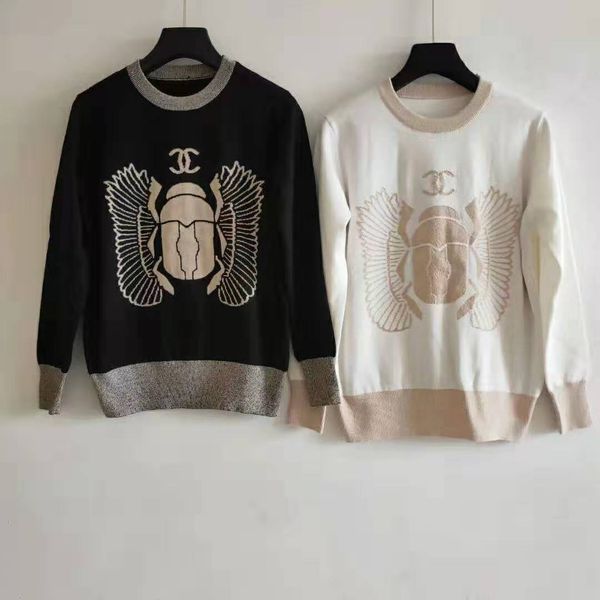 711 2019 autumn brand ame tyle weater regular pullover black white luxury weater panelled women 039 clothe qian, White;black
711 2019 autumn brand ame tyle weater regular pullover black white luxury weater panelled women 039 clothe qian, White;black