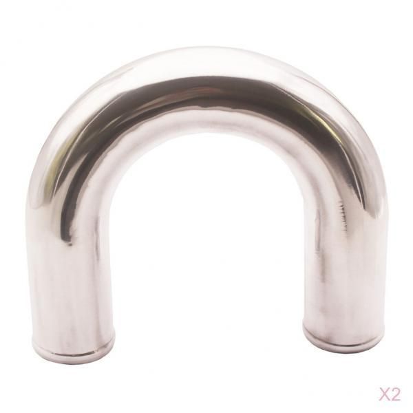 2 pieces universal outside diameter polished aluminum pipe ( /2.5'' inch od, 180 degree u shape
2 pieces universal outside diameter polished aluminum pipe ( /2.5'' inch od, 180 degree u shape