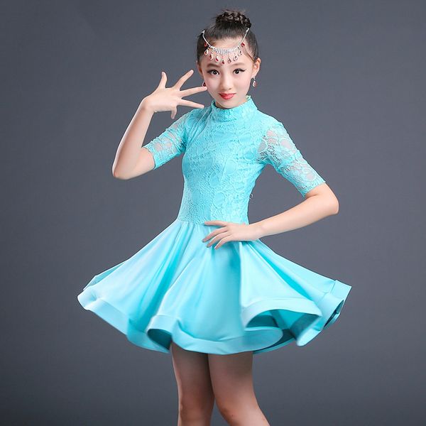 latin dance costume girls lace practice dress latin dance competition dresses professional rumba performance costume dql1029, Black;red
latin dance costume girls lace practice dress latin dance competition dresses professional rumba performance costume dql1029, Black;red