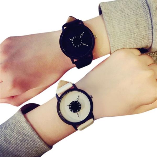 woman casual watch leather belt quartz female watch personality round dial girl sports ladies clock gift relojes relogi, Slivery;brown
woman casual watch leather belt quartz female watch personality round dial girl sports ladies clock gift relojes relogi, Slivery;brown