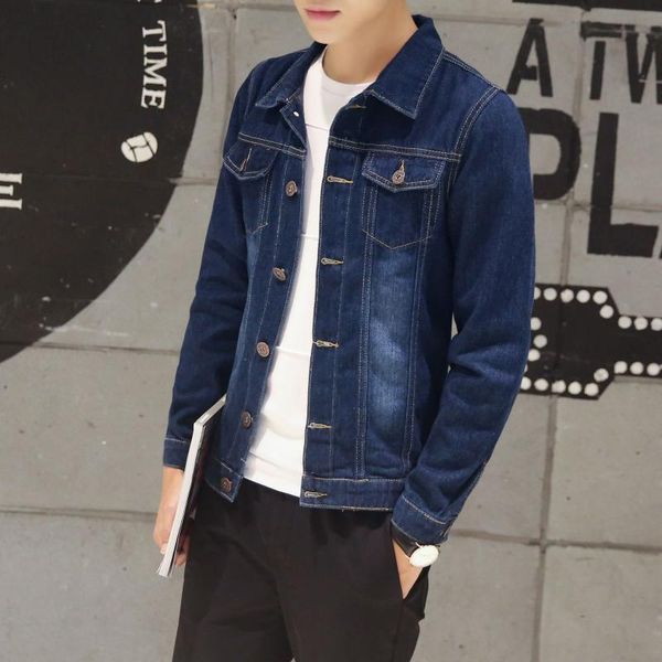 men's jackets spring and autumn 2021 fashion solider teenagers thin casual jacket korean slim denim, Black;brown
men's jackets spring and autumn 2021 fashion solider teenagers thin casual jacket korean slim denim, Black;brown