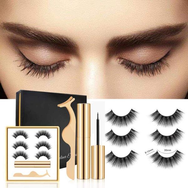 3 pairs magnetic eyelashs set magnet liquid eyeliner 3d magnetic lashes tweezer set waterproof long lasting eyelashs extension
3 pairs magnetic eyelashs set magnet liquid eyeliner 3d magnetic lashes tweezer set waterproof long lasting eyelashs extension