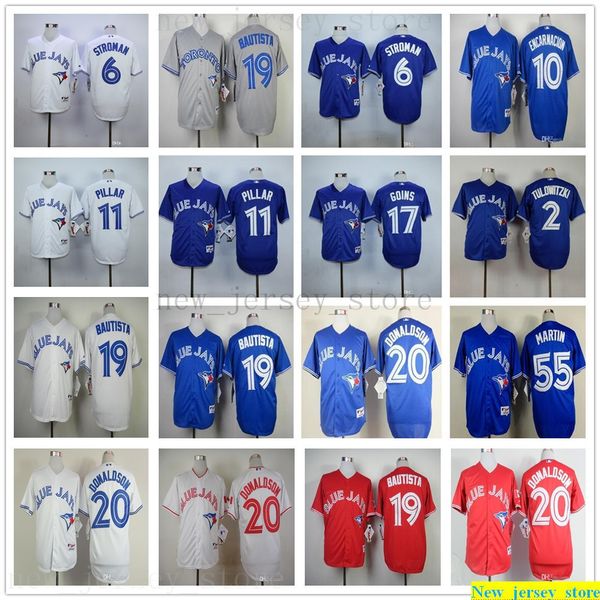 2019 mens women youth baseball jerseys kids stitched 11 kevin pillar 20 josh donaldson 19 jose bautista 6 marcus stroman jersey, Blue;black
2019 mens women youth baseball jerseys kids stitched 11 kevin pillar 20 josh donaldson 19 jose bautista 6 marcus stroman jersey, Blue;black